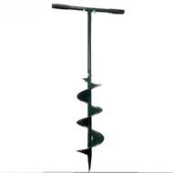 Socoje Dia. 22mm Pipe Portable Loose Soil Manual Auger Drill Garden Screw Earth Auger Socoje Dia. 22mm Pipe Portable Loose Soil Manual Auger Drill Garden Screw Earth Auger
