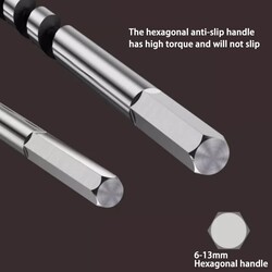 High Capacity Carbon Steel Auger Drill Bit Hex Shank Wood Auger Drill Bit for Deep Hole High Capacity Carbon Steel Auger Drill Bit Hex Shank Wood Auger Drill Bit for Deep Hole