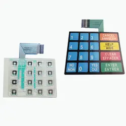 Customized FPC Circuit Capacitive Touch Button Membrane Switch Membrane Panel Graphic Overlay Capacitive Switches