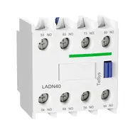 LADN22 2NO + 2NC Front mounting Screw clamp terminals Auxiliary contact block LADN22 2NO + 2NC Front mounting Screw clamp terminals Auxiliary contact block
