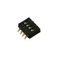 Sliding Socoje DIP Switch  with seal 25MA 24V 1.27MM 4-bit Sliding Socoje DIP Switch  with seal 25MA 24V 1.27MM 4-bit