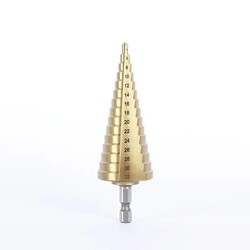 Factory Wholesale Drilling Fast Performance Stable Hexagonal Shank Step Drill Bit Factory Wholesale Drilling Fast Performance Stable Hexagonal Shank Step Drill Bit