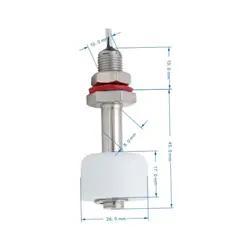 Vertical water level sensor level control liquid float switch for washing machine Vertical water level sensor level control liquid float switch for washing machine