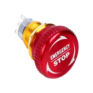 16/19/22mm SOCOJE EMO Metal/Plastic Emergency Stop Push Button Switch with box warning ring 16/19/22mm SOCOJE EMO Metal/Plastic Emergency Stop Push Button Switch with box warning ring
