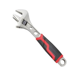 12 Inch Adjustable Wrench Injected Grip 12" Plumbing Hand Spanner Hand Tool 12 Inch Adjustable Wrench Injected Grip 12" Plumbing Hand Spanner Hand Tool