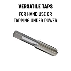 1/4"-20 UNC HSS Hand Tap Set Straight Flute Hand Use Thread Cutting Taps for Metal Pipe Plastic Aluminum 1/4"-20 UNC HSS Hand Tap Set Straight Flute Hand Use Thread Cutting Taps for Metal Pipe Plastic Aluminum