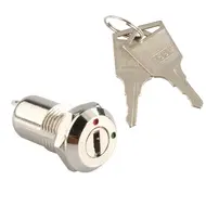 Super durable SCJ0111 12mm sound equipment emergency key switch Super durable SCJ0111 12mm sound equipment emergency key switch