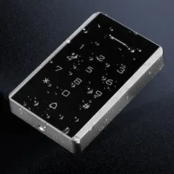 Door keypad outdoor RFID 125khz keypad single doo stand-alone with 2000 access control keypad 