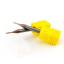 D1.0mm Deep Groove Milling Cutter 2 Flutes Long Neck Flat End Mills Cnc Milling Cutter D1.0mm Deep Groove Milling Cutter 2 Flutes Long Neck Flat End Mills Cnc Milling Cutter