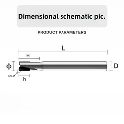High Quality Diamond PCD Endmills Carbide MCD Milling Cutter Tools Corner Radius Endmill High Quality Diamond PCD Endmills Carbide MCD Milling Cutter Tools Corner Radius Endmill