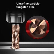 4-flute Flat End Mills Hrc55 Tungsten Carbide Cemented Hard Alloy Milling Cutter Tool for Metal Cnc Tungsten 4-flute Flat End Mills Hrc55 Tungsten Carbide Cemented Hard Alloy Milling Cutter Tool for Metal Cnc Tungsten