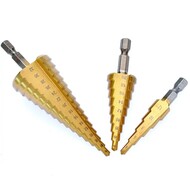 4-32mm HSS Titanium Step Pagoda Drill Bit Conical Stage Drill for Metal Wood High Speed Stepped Drill Power Tools 4-32mm HSS Titanium Step Pagoda Drill Bit Conical Stage Drill for Metal Wood High Speed Stepped Drill Power Tools