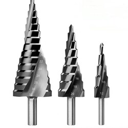 High Hardness Metal Super Hard Expansion Cone Metal Multi-function Drill Bit Industrial Grade Hexagonal Shank Pagoda Drill Bit High Hardness Metal Super Hard Expansion Cone Metal Multi-function Drill Bit Industrial Grade Hexagonal Shank Pagoda Drill Bit