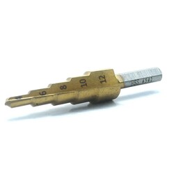 Custom Pagoda Conical Steel Titanium Bit Step Drill Pagoda drill bit Tapered Titanium-coated Drill Custom Pagoda Conical Steel Titanium Bit Step Drill Pagoda drill bit Tapered Titanium-coated Drill