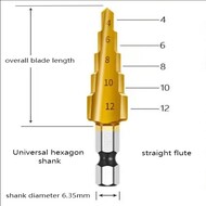 Pagoda Step Drill Bit 4241 4-32 Pagoda Step Drill Bit 4241 4-32
