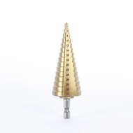 Factory Wholesale Drilling Fast Performance Stable Hexagonal Shank Step Pagoda drill bit Drill Bit Factory Wholesale Drilling Fast Performance Stable Hexagonal Shank Step Pagoda drill bit Drill Bit