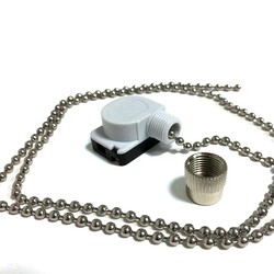 Socoje Pull Switches Durable Ceiling Chrome Pull Cord Switch Socoje Pull Switches Durable Ceiling Chrome Pull Cord Switch