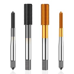 Hss Machine Roll Forming Threading Metal Taps Titanium Tapping Tool M1-M6 Hss Machine Roll Forming Threading Metal Taps Titanium Tapping Tool M1-M6