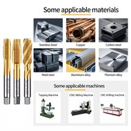 Bright Finishing HSS Forming Tap | Titanium Plated Taps for High-Precision Threading in Steel Aluminum and Custom Machining Bright Finishing HSS Forming Tap | Titanium Plated Taps for High-Precision Threading in Steel Aluminum and Custom Machining