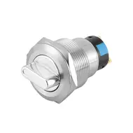 Factory price 5a Rotary Switch Push button 250V stainless steel 1NO1NC knob switch Factory price 5a Rotary Switch Push button 250V stainless steel 1NO1NC knob switch