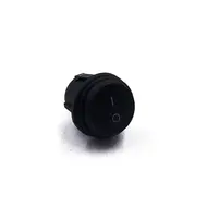 Waterproof Round ON-OFF Rocker Black Button Switch With Led Lamp 3 Pins 20mm Boat Round Rocker Switches Waterproof Round ON-OFF Rocker Black Button Switch With Led Lamp 3 Pins 20mm Boat Round Rocker Switches
