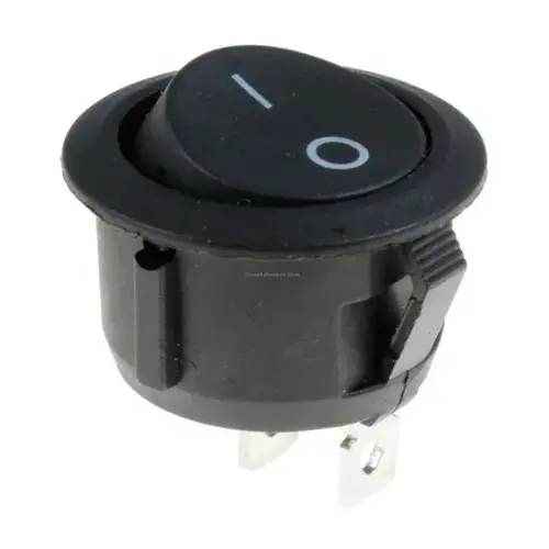mounting hole diameter 15 mm ON OFF 2 pin Round mini Rocker Switch mounting hole diameter 15 mm ON OFF 2 pin Round mini Rocker Switch
