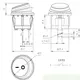 Waterproof Round ON-OFF Rocker Black Button Switch With Led Lamp 3 Pins 20mm Boat Round Rocker Switches Waterproof Round ON-OFF Rocker Black Button Switch With Led Lamp 3 Pins 20mm Boat Round Rocker Switches