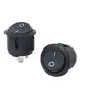 mounting hole diameter 15 mm ON OFF 2 pin Round mini Rocker Switch mounting hole diameter 15 mm ON OFF 2 pin Round mini Rocker Switch