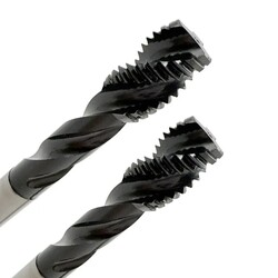 Multipurpose CPM TiAlN Coating Steel Tools Spiral Point Flute DIN Screw Thread Taps Hand Cutter Plug Machine Straight Flute Multipurpose CPM TiAlN Coating Steel Tools Spiral Point Flute DIN Screw Thread Taps Hand Cutter Plug Machine Straight Flute