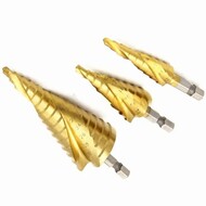 HSS4241 HSS4341 HSS6542 M35 Step Drill Bits HSS4241 HSS4341 HSS6542 M35 Step Drill Bits