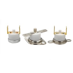 Bimetal Ceramic Thermostat NC Ksd Thermal Protector Manual Reset Limit Switch Thermal Switches Bimetal Ceramic Thermostat NC Ksd Thermal Protector Manual Reset Limit Switch Thermal Switches