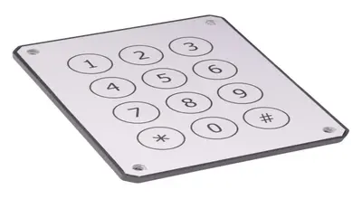 Ultimate Waterproof Keypad: 12-Key Piezo Innovation with IP68