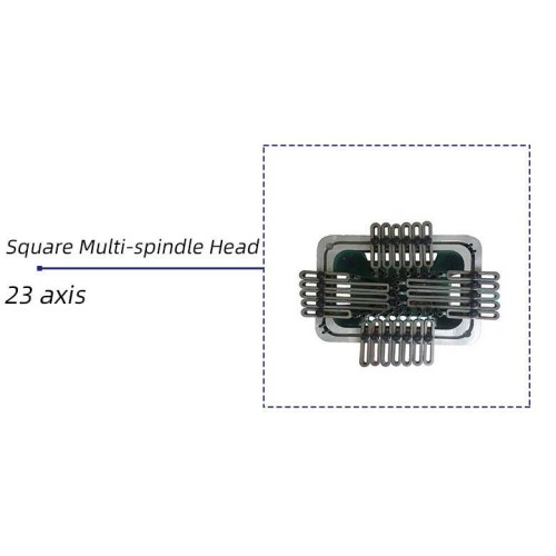 Square Multi-spindle Head （23 axis）