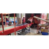 Mobile Telescopic Belt Conveyor Van trailer truck container loading and unloading conveyor Mobile Telescopic Belt Conveyor Van trailer truck container loading and unloading conveyor