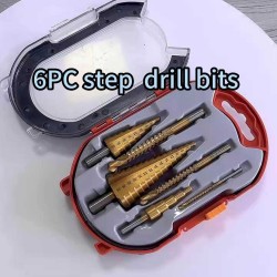 4-16.5mm Metric Pagoda Drill Bit Step Drill Reamer  6542 Drill Bit M2 6pcs per set 4-16.5mm Metric Pagoda Drill Bit Step Drill Reamer  6542 Drill Bit M2 6pcs per set