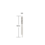 M4 Spiral Flute Tap - 10 Years Factory Best Quality, for All Types of Tapping Machines (1pc) M4 Spiral Flute Tap - 10 Years Factory Best Quality, for All Types of Tapping Machines (1pc)