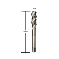 M8 unc 1/2-13 machine steel spiral flute taps thread M8 unc 1/2-13 machine steel spiral flute taps thread