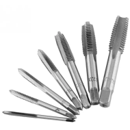 Hight Quality Inch Size Metric Thread Tap M3-M12  Straight Flute Tap Bit for Tapping and Screw Hight Quality Inch Size Metric Thread Tap M3-M12  Straight Flute Tap Bit for Tapping and Screw