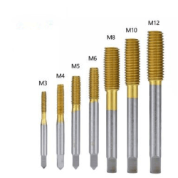 M2 M3 M4 M5 M6 M8 M10 M12  Forming Taps with Tin Coating Machine Tapp drill bit M2 M3 M4 M5 M6 M8 M10 M12  Forming Taps with Tin Coating Machine Tapp drill bit