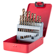 Socoje M35 Cobalt Drill Bit Set -Co Jobber Length Twist Drill Bits with Metal Case for Stainless Steel Wood Metal Drilling Socoje M35 Cobalt Drill Bit Set -Co Jobber Length Twist Drill Bits with Metal Case for Stainless Steel Wood Metal Drilling