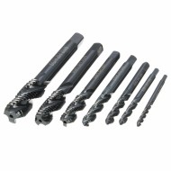 Socoje 7pcs M3-M12  Nitriding Coated Screw Tap Metric Right Hand Spiral Screw Thread Tap Socoje 7pcs M3-M12  Nitriding Coated Screw Tap Metric Right Hand Spiral Screw Thread Tap