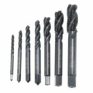 Socoje 7pcs M3-M12  Nitriding Coated Screw Tap Metric Right Hand Spiral Screw Thread Tap Socoje 7pcs M3-M12  Nitriding Coated Screw Tap Metric Right Hand Spiral Screw Thread Tap