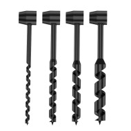 Hand Drill Carbon Steel Manual Auger Drill Portable Manual Survival Drill Bit Self-Tapping Survival Wood Punch Tool 4 Size Options Available Hand Drill Carbon Steel Manual Auger Drill Portable Manual Survival Drill Bit Self-Tapping Survival Wood Punch Tool 4 Size Options Available