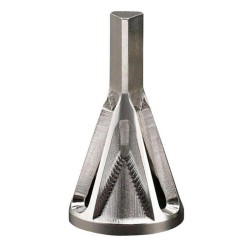 Deburring External Chamfering Tool Triangular/Hexagonal Handle Pagoda Metal Steel Step Drill Bit Deburring External Chamfering Tool Triangular/Hexagonal Handle Pagoda Metal Steel Step Drill Bit