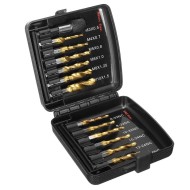M3-M10 Metric Screw Thread Tap Drill Bits Set Hex Shank Drill Bit Hand Tools with Joint Rod 13pcs M3-M10 Metric Screw Thread Tap Drill Bits Set Hex Shank Drill Bit Hand Tools with Joint Rod 13pcs