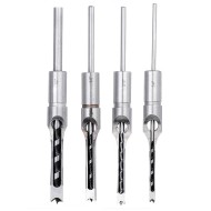 6.35/7.94/9.5/12.7mm Woodworking Square Hole Drill Bit Mortising Chisel 4PCS  6.35/7.94/9.5/12.7mm Woodworking Square Hole Drill Bit Mortising Chisel 4PCS
