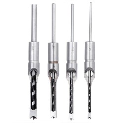 6.35/7.94/9.5/12.7mm Woodworking Square Hole Drill Bit Mortising Chisel 4PCS  6.35/7.94/9.5/12.7mm Woodworking Square Hole Drill Bit Mortising Chisel 4PCS