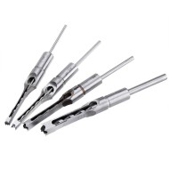 6.35/7.94/9.5/12.7mm Woodworking Square Hole Drill Bit Mortising Chisel 4PCS  6.35/7.94/9.5/12.7mm Woodworking Square Hole Drill Bit Mortising Chisel 4PCS