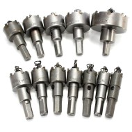 15mm-50mm Hole Saw Cutter Alloy Drill Bit Set for Wood Metal Wood Cutting 12pcs  15mm-50mm Hole Saw Cutter Alloy Drill Bit Set for Wood Metal Wood Cutting 12pcs