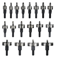 15-53mm Hole Sawtooth  Drill Bit Hole Saw Cutter for Stainless Steel Metal Alloy Hole Drilling 15-53mm Hole Sawtooth  Drill Bit Hole Saw Cutter for Stainless Steel Metal Alloy Hole Drilling